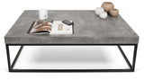 Petra Coffee Table, Dark Gray, 75x120