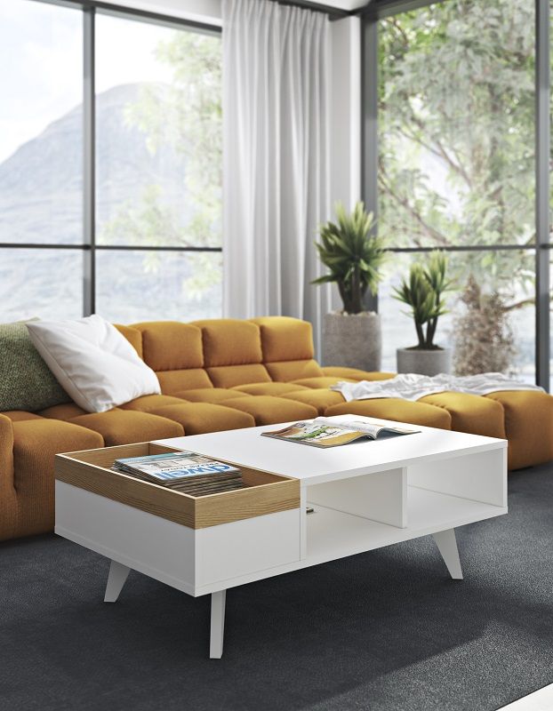 Temahome Platô Coffee Table - White