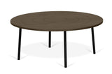 Theme Home Ply Coffee Table - Walnut, Ø80