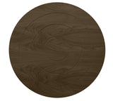 Theme Home Ply Coffee Table - Walnut, Ø80