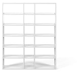 Temahome Pombal Rack - Mat White, 18 compartments