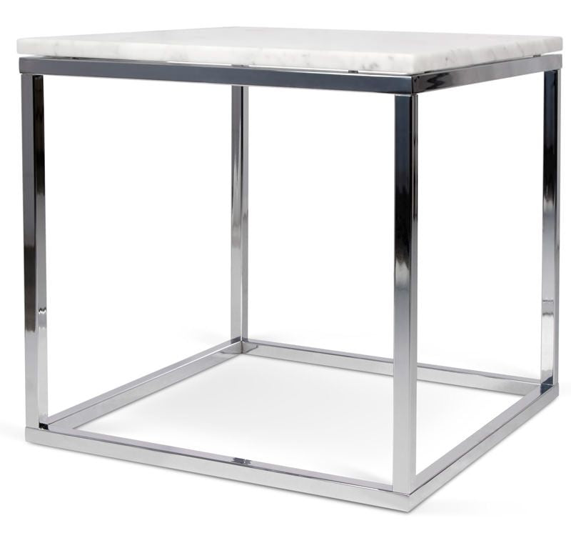 Temahome Prairie Sideboard - Carrara marble, chrome