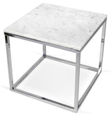 Temahome Prairie Sideboard - Carrara marble, chrome