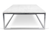 Temahome Prairie Coffee Table - White Marble, 120x75