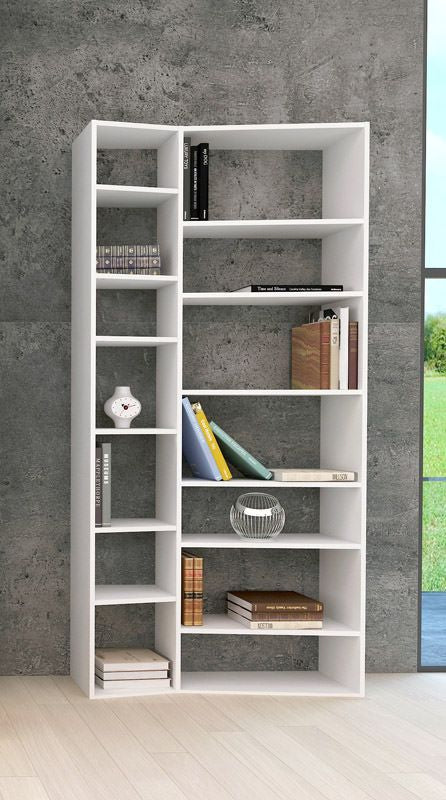 Temahome Valsa Shelf - White 14 compartments