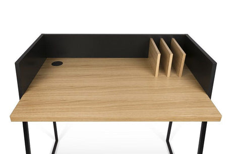 Temahome Volga Desk - Black - Oak