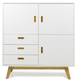 TENZO - Bess Sideboard, w drawers, Oak, white