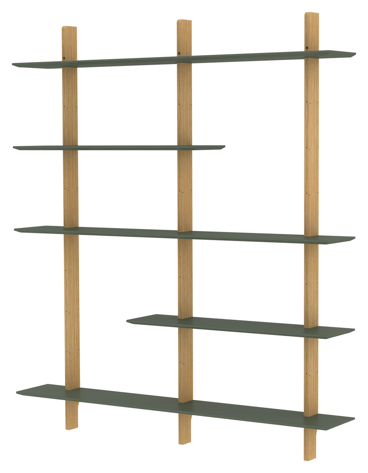 TENZO - Bridge rack system 190X162, green/oak