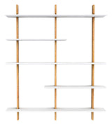 TENZO - Bridge rack system 190X162, white/oak