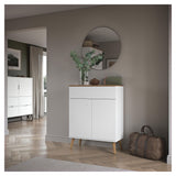 TENZO - Dot Sideboard w. drawer White, Oak