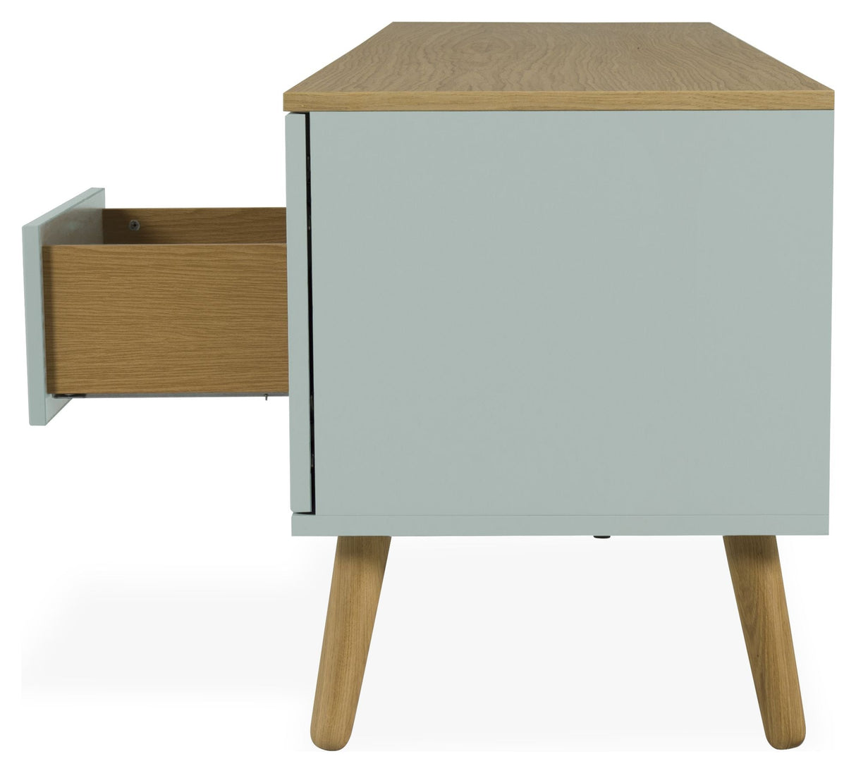 Dot TV Table 2 doors+2 drawers, Oak/Sage