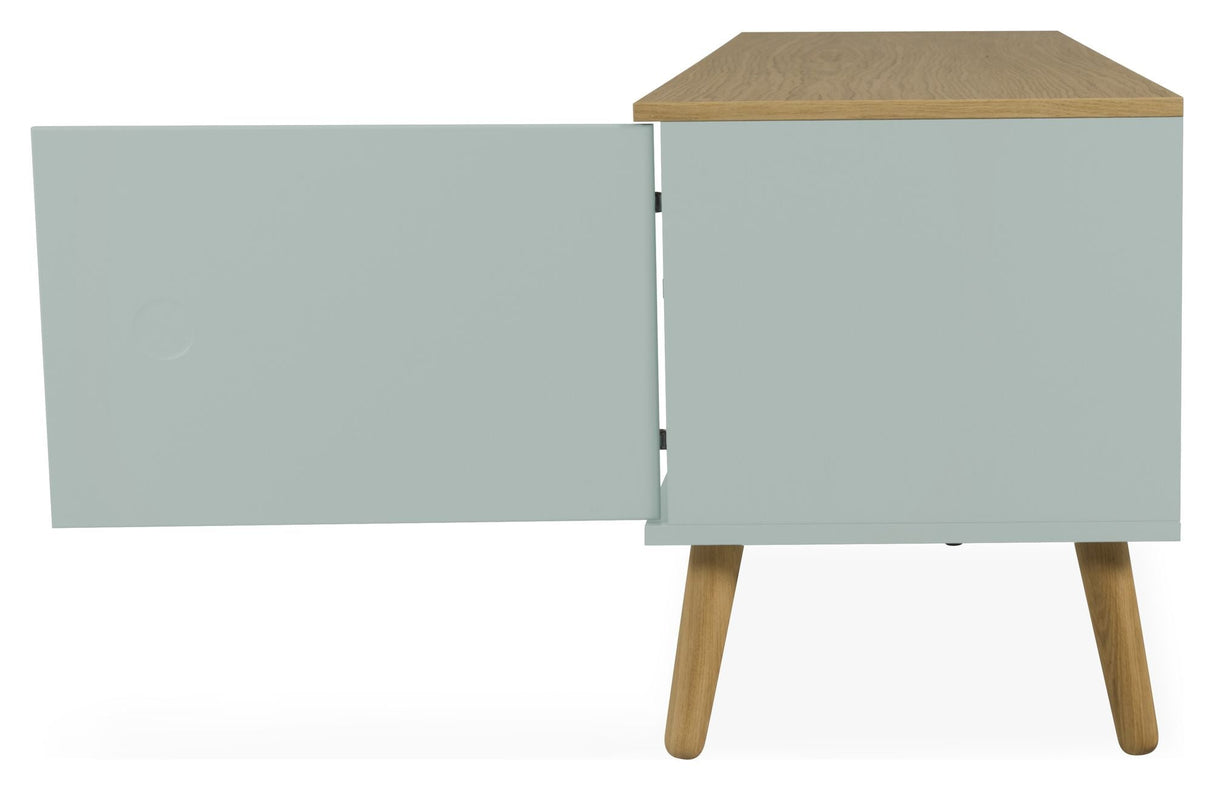 Dot TV Table 2 doors+2 drawers, Oak/Sage