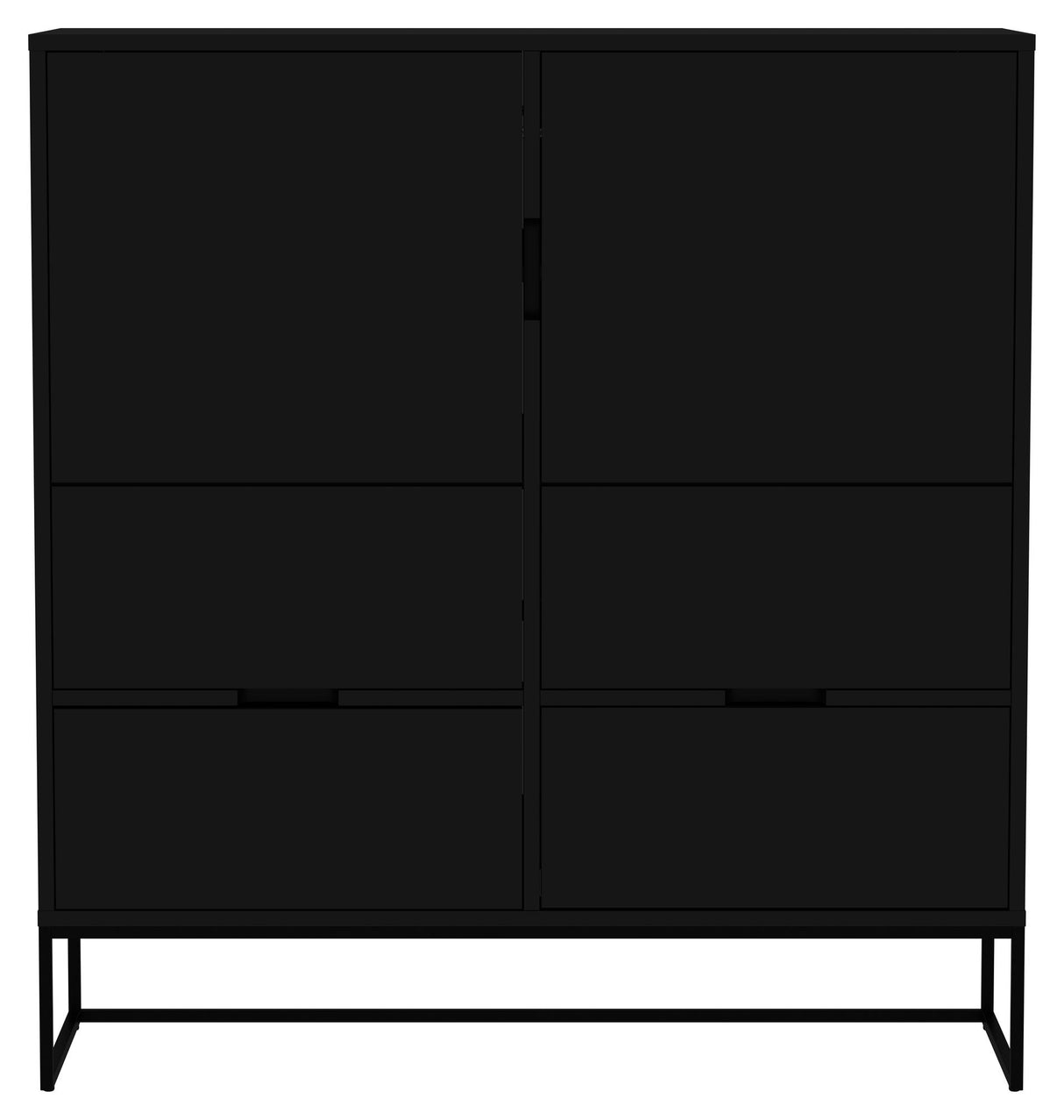 TENZO LIPP High Sideboard - Black