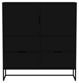 TENZO LIPP High Sideboard - Black