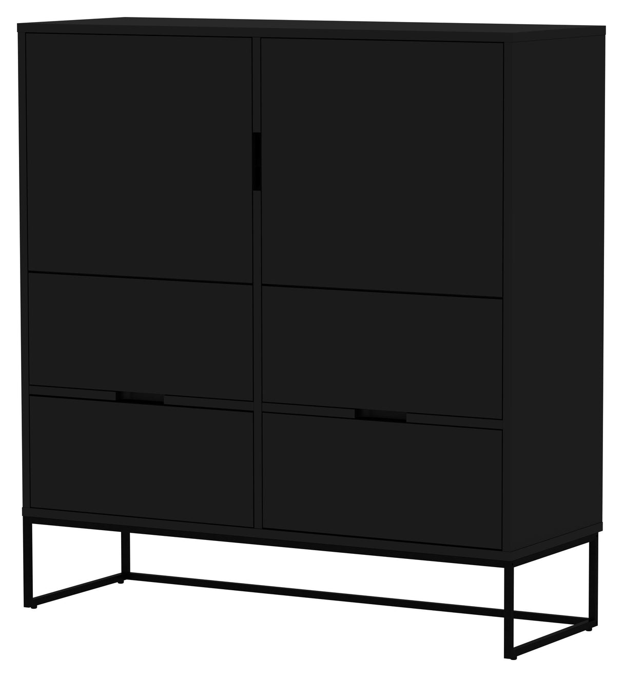 TENZO LIPP High Sideboard - Black