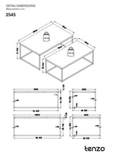 LIPP Deposit Tables - Ash/Black