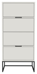 Lipp Chest w. 4 drawers, Cotton White