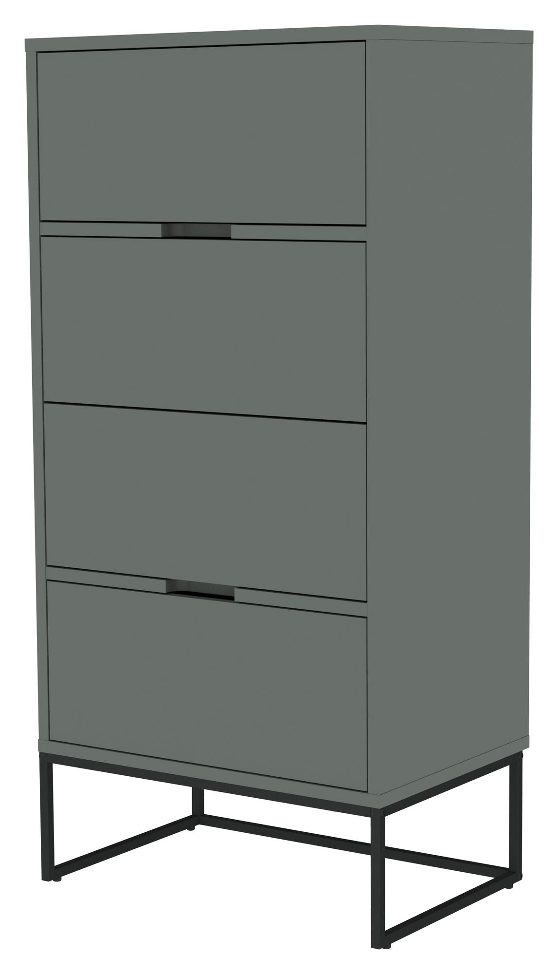 Lipp Chest w. 4 drawers, Misty Green