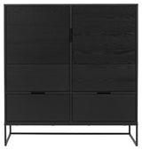 Lipp Cabinet - Black/ash