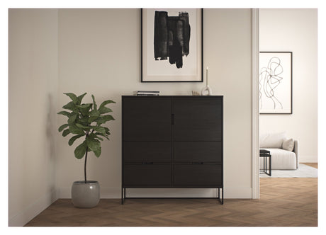 Lipp Cabinet - Black/ash