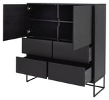 Lipp Cabinet - Black/ash