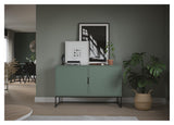 TENZO - LIPP Sideboard with 2 doors, Matte green