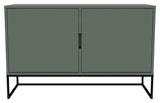 TENZO - LIPP Sideboard with 2 doors, Matte green