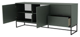 TENZO LIPP Sideboard w. 2 drawers - Matte green