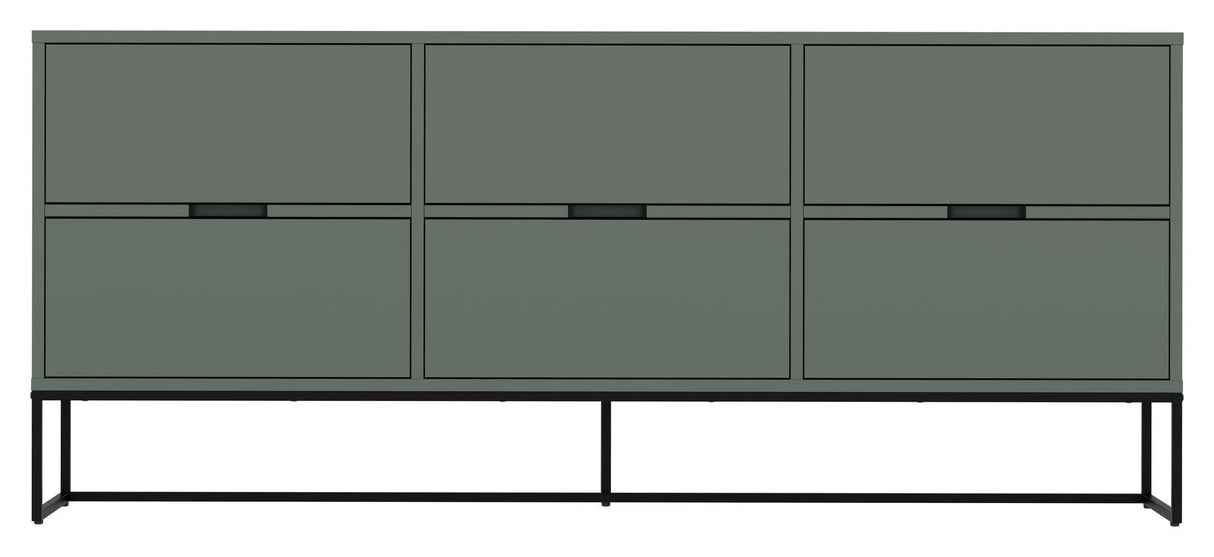 TENZO LIPP Sideboard 43x76 - Matte green