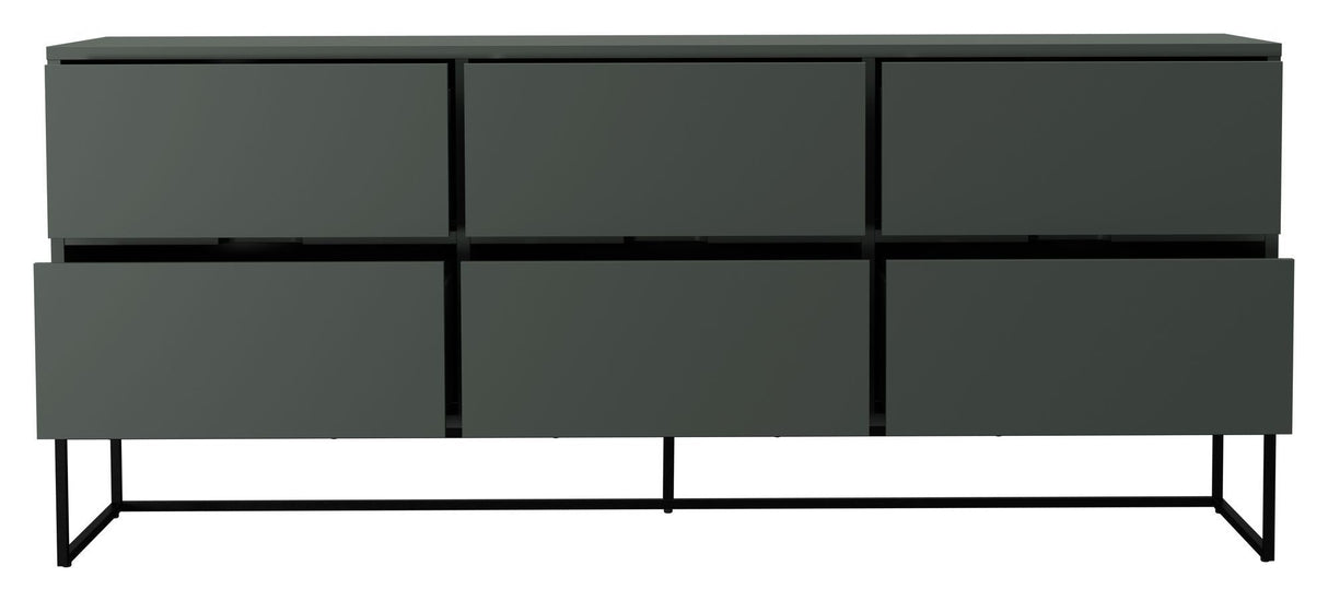 TENZO LIPP Sideboard 43x76 - Matte green