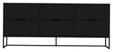 TENZO LIPP Sideboard with 6 drawers, 43x176, Black