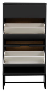 LIPP Shoe Cabinet - Black