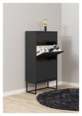 LIPP Shoe Cabinet - Black