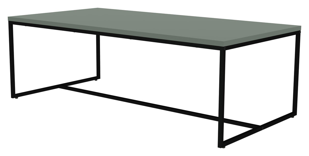 TENZO - LIPP Coffee table, Matte green, 60x120