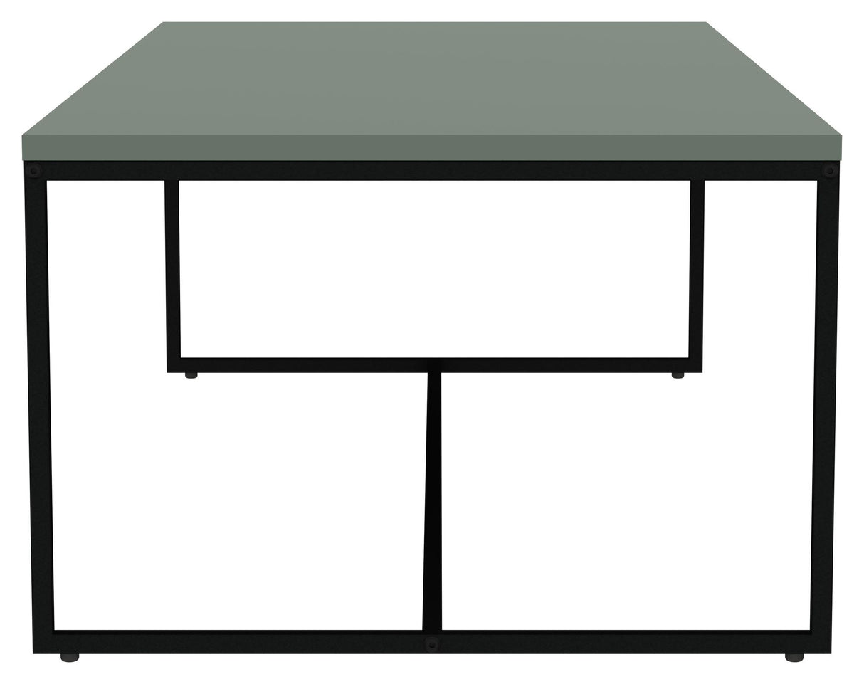 TENZO - LIPP Coffee table, Matte green, 60x120