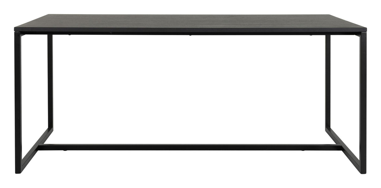 LIPP Dining table 180x90 - Ash/Black