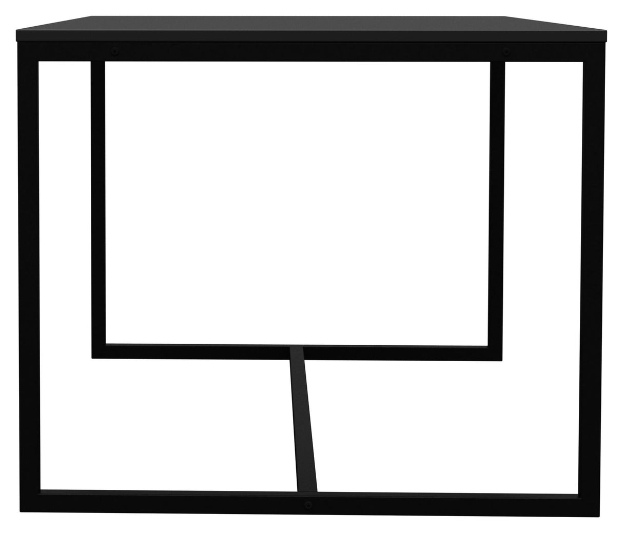 TENZO - LIPP Dining Table, Black, 90x180