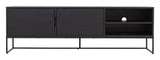 LIPP TV Table 176x40 - Ash/Black