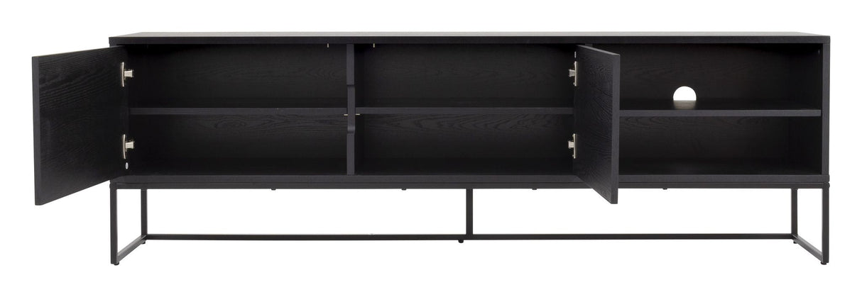 LIPP TV Table 176x40 - Ash/Black