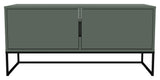 TENZO - LIPP TV Table, Matte green, B:118