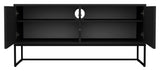 TENZO - LIPP TV Table, Black, B:118