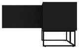 TENZO LIPP TV Table 43x176 - Black