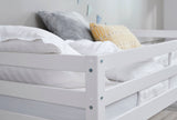 THUKA Semi High Bed 90x200 m/Bedhorse, White