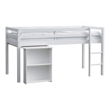 THUKA Nordic Extractable Desk w/2 shelves, White