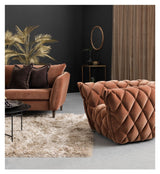 Camill Armchair, Magnolia velour