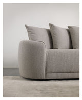 Crush 2.5-pers. Sofa, beige textile