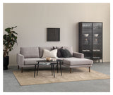 Elmeberg 2-seater sofa with chaise longue, right facing