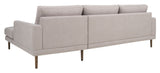 Elmeberg 2-seater sofa with chaise longue, right facing