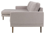 Elmeberg 2-seater sofa with chaise longue, left facing