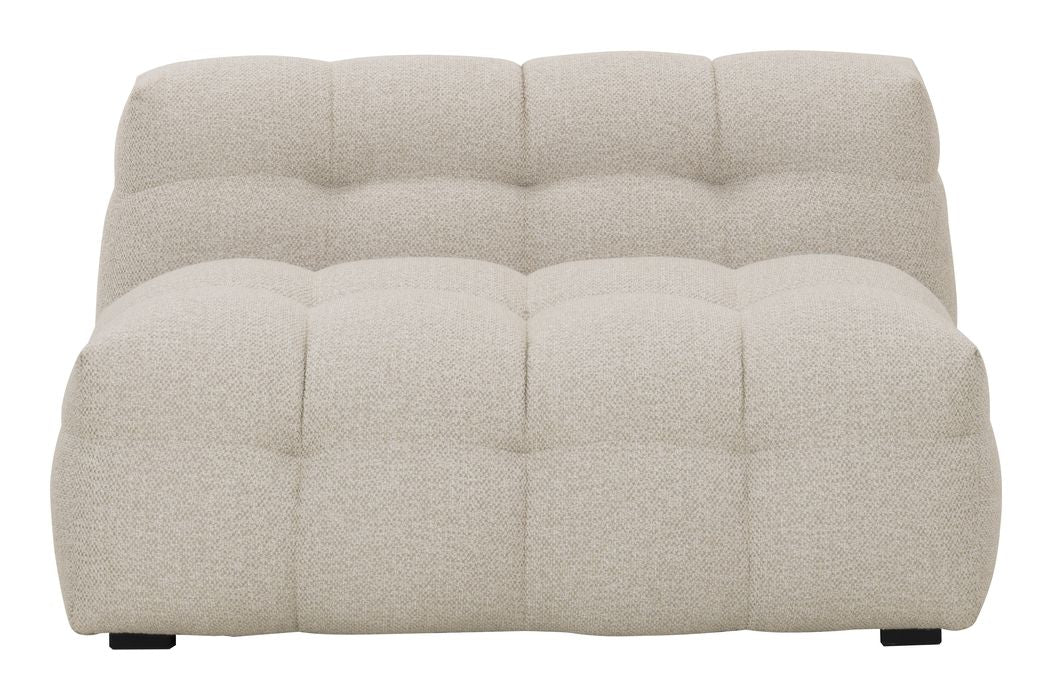 Hudson lounge chair, Beige bouclé